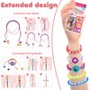 SINUJE Friendship Bracelet Making Kit for Girls - Glow in The Dark Crafts for Girls - Arts and Crafts for Kids Age 8-12 String Bracelets Maker Craft - Gifts for 7 9 10 11 Year Old Girl - Deep Pink