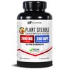Healthfare Plant Sterols Capsules 2000mg | 240 Vegan Capsules | Beta Sitosterol & Phytosterol Complex | Plant-Based Supplement | Non-GMO & Gluten-Free | Made in The USA
