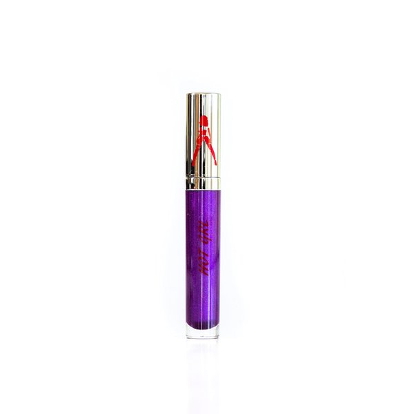 HOT GRL Lip Gloss - Vitamin E, Cruelty-Free, Paraben-free, Long Lasting Lip Gloss, Waterproof (Purple Passion)