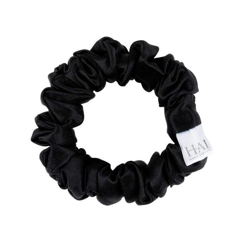 LIL&#39; SILKY by HAI - Premium Scrunchie Elastic Hair Tie (Black)