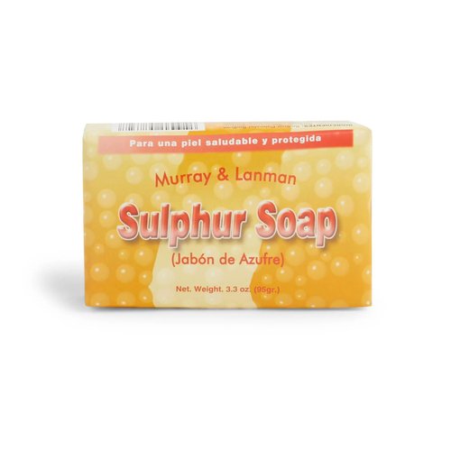 Generic Murray & Lanman Sulfur Soap Bar, Sulphur Soap 3.3 Oz (Pack of 4)