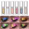 YOUFE 3-Pack Holographic Liquid Eyeshadow Set – 3 Unique Colors, Smooth & Long-Lasting, Half-Liquid Half-Solid Formula, Easy-to-Apply in Convenient Nail Polish Bottle