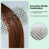 EAGLE FORTRESS Professional Round Hair Brush for Blow Drying with Ceramic + Ionic, Round Brush for Blow Out with Innovative Bristle Combination Round Brush for Bangs, Blowout, Styling (1.69 in)