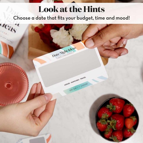 Romantic Couple Gifts - Fun & Adventurous Scratch Off Date Night Ideas Card Game - Special for Couple: Birthday Gifts for Boyfriend, Girlfriend, Him, Her, Wife, Husband or Engagement