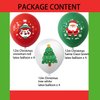 HADCKJA Christmas Balloons Christmas Party Supplies Christmas Tree White Snowman Red Santa Claus Green Latex Balloon for Christmas Party Decor Christmas Theme Birthday party Decorations 12Pcs