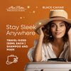 Travel kit for straightened hair treatment