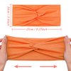 FEQO 21 Pieces Stretchy Headbands for Women Twist Headband Wide Turban Headband Elastic Fabric Headband Colorful Hair Wrap Workout Sport Yoga Headbands