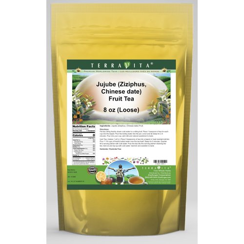 Jujube (Ziziphus, Chinese date) Fruit Tea (Loose) (8 oz, ZIN: 513895)