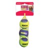 KONG - CrunchAir Balls - Dog Fetch Toy, Crunch Tennis Balls, Gentle on Teeth - for Small Dogs (3 Pack)