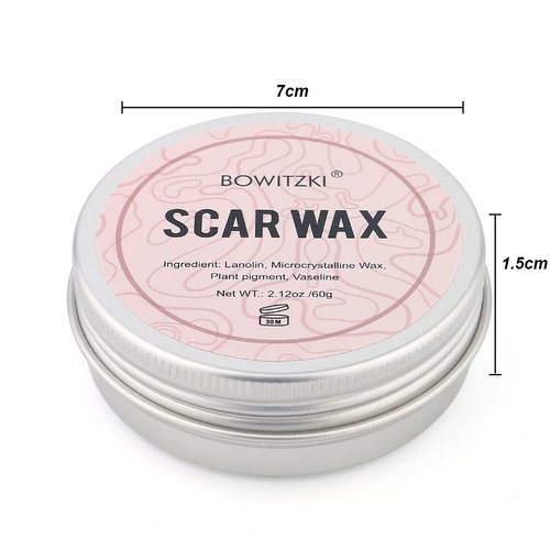 Bowitzki Halloween SFX Scar Wax (2.12oz ) Fake Wound Scar Modeling Wax for Stage Fancy Dress Up Cosplay Theatrical Special Effects Makeup (#1)