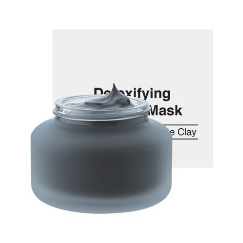 Jolie Detoxifying Charcoal Mask W/Kaolin and Bentonite Clay 1.6 oz.