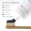 Niusmile Teeth Whitening Toothpaste | Activated Charcoal & Coconut Oil | SLS & Fluoride Free | Peppermint Taste