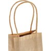 Juvale 50-Pack Small Brown Gift Bags with Handles - Small Kraft Paper Bags for Birthday, Retail, Crafts (3.5x2.4x7 In)