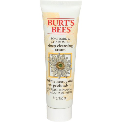 Burt's Bees Soap Bark & Chamomile Deep Cleansing Cream for Unisex, 0.75 Ounce