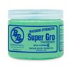Bronner Bros Super Gro Max - Maximum Strength Hair Treatment for Dry Itchy Scalp with Vitamin E, Sage, Sulfur & Coconut Oil - Hydrate Dry Damaged Hair, Reduce Breakage, Enhance Scalp Health - 6 oz