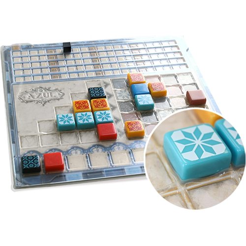 Azul Crystal Mosaic Board Game EXPANSION - Strategic Tile-Placement Game for Family Fun, Great Game for Kids and Adults, Ages 8+, 2-4 Players, 30-45 Minute Playtime, Made by Plan B Games