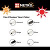 Metro Screenworks Custom Window Screens Fully Assembled and Ready to Install - Window Screen Replacement for House, (White) Pre-Framed Mesh Replacement Window Screens, Home, Patio, & More
