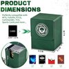 Infinity Guard Card Deck Box for MTG, Magic Commander Deck Box Fits 200+ Cards without sleeves for TCG CCG Trading Cards (Green)