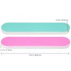 25PCS Mini Size PANA Professional Double Sided Nail Files - Pink&Teal, 180/240 Grit - Emery Board Nail Buffering File Manicure Pedicure Nail Polisher Washable