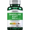 Piping Rock Dandelion Root Herbal Supplement | 1800mg Capsules | 180 Count | Concentrated Extract | Gluten Free, Non-GMO