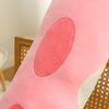 WUYU Lovely Plush Cat Doll Cute Cartoon Soft Stuffed Kitten Pillow Long Throw Sleeping Pillow Doll Toy Gift for Kids Girlfriend Multiple Size (Pink,50cm/19.6in)