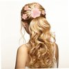 Beatifufu Hair Clips, 7pcs Cherry Blossom & Pink Camellia Flower Hairpins, Hair Barrettes for Women & Girls, Floral Duckbill Hair Clips, Hair Jewels, Pink