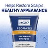 MG217 Psoriasis Shampoo with Coal Tar, Therapeutic Scalp Treatment, Controls Itching, Scaling, Flaking, Scale Buildup, Psoriasis Scalp Treatment, 3% Coal Tar Shampoo and Conditioner, 8floz