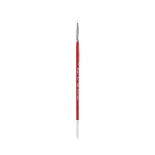 Creative Mark Polar Flo Professional Watercolor Brushes - Round 2 - Short Handle, Nickel-Plated Seamless Brass Ferrule - Art Paint Brushes for Acrylic Painting, Watercolor, Gouache, and More