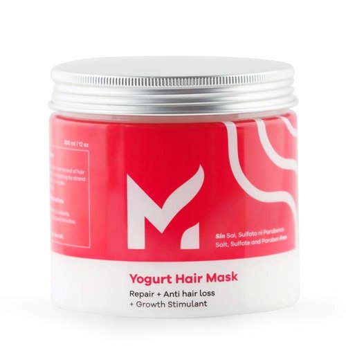 Maka Capillary Health Yogurt Hair Mask Oil Control, Sulfate, and Salt-Free Hair Growth Organic, 1...