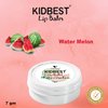 HealthBest Kidbest Lip Balm for Kids, Extra Nourishing, Soothing Lips, Tear, Paraben, SLS free, Watermelon Flavor, 7gm, Peach
