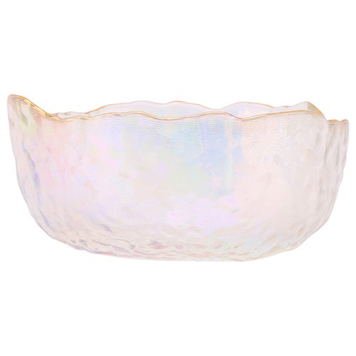 FAMKIT Nail Soaking Bowl, Glass Nail Art Manicure Bowl Hand Soaking Bowl for Nail Treatment Polish Removal