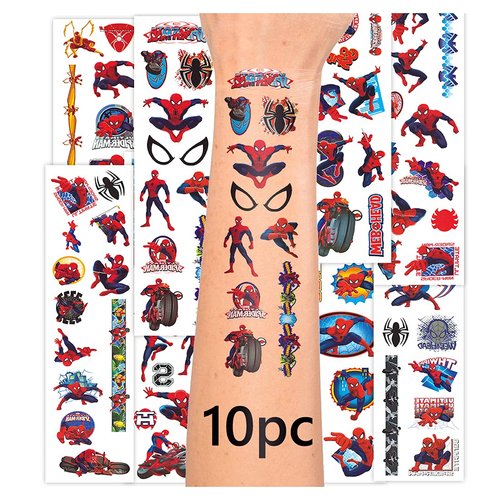 GODSON Fake Tattoos 10sheets Temporary Tattoos Kit for Kids Boys Adults Birthday Party Supplies in Toys and Games