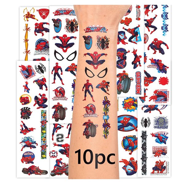 GODSON Fake Tattoos 10sheets Temporary Tattoos Kit for Kids Boys Adults Birthday Party Supplies in Toys and Games