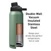 CamelBak Chute Mag 20oz Vacuum Insulated Stainless Steel Water Bottle, Moss