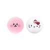 The Creme Shop x Hello Kitty x BT21 Baby Vitamin E, Shea Butter, Natural Oils for Deep Moisturization On-the-go Lip Care Solution Duo Macaron Lip Balm - COOKY
