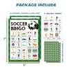 OZTEMETY Soccer Bingo Card Game, Soccer Bingo Game for Adults, Sports Party Supplies, Favors, Soccer Party Decorations, Gift – 24 Players Bingo Game, C05
