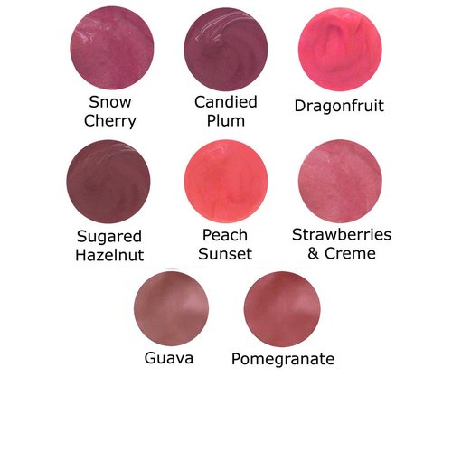 Lauren Brooke Cosmetiques Natural Color Fusion Lip Glaze, Lip Color (Sugared Hazelnut)