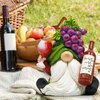 Hodao Red Wine Gnomes Decorations - Home Party Figurine - Collectible for Wine Enthusiasts - Exquisite Handcrafted Decor for Dining Tables and Living Rooms…