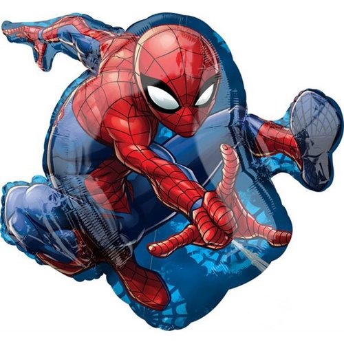 Anagram Spiderman in Action Birthday Party Supplies 5 pc Balloon Bouquet Decorations