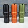 EKLOEN Waterproof EDC Capsule Tube, Portable Survival Waterproof Pill Container Outdoor Waterproof Capsule Seal Bottle Holder Case EDC Emergency Tool(Green)