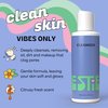 InstaNatural Besties Gentle Teen Face Wash, Vitamin C Facial Cleanser with Aloe Vera & Coconut Water, Hydrating Makeup Remover, Breakout Control, Teen Skin Care Essential, Citrus Scent, 4 Fl Oz