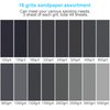 Sand Paper, 48 PCS Sandpaper, 120 to 5000 Assorted Grit Sandpaper Sheets, 9 x 3.6 Inch Premium Wet Dry Sandpaper for Wood Furniture Finishing, Metal Sanding, Automotive Polishing