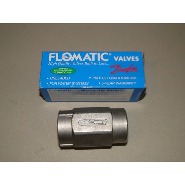 STAINLESS STEEL 1" CHECK VALVE for WATER WELL PUMP Pressure TANK FLOMATIC 4201SS2