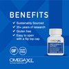 OmegaXL Joint Support Supplement - Natural Muscle/Immune Support, 60 Softgels (2 Pack) & VitaminXL D3 High Potency Daily Vitamin D 5000 IU 125mcg Supplement (30 Softgels)