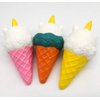 Magik Scented Jumbo Squishies Unicorn Bear Ice Cream Cone Galaxy Toys Cute Slow Rising Squishy Kids Children Adult for Holiday and Stress Relieve (Unicorn Cone, Green, 7.48 x 3.35 Inch)
