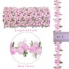 IDONGCAI Flower Embroidered Lace Trim 4.8 Yards Rose Applique Ribbon Lace Trim for Sewing Crafts