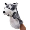Plush Husky Hand Puppets Dog Stuffed Animals Toys for Imaginative Pretend Play Storytelling