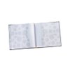 Malden International Designs 2 Up 4x6 Memories Sentiment Book Bound Gray Printed Paper Photo Album With Memo Writing Space