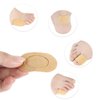 Yimanduo 18 Pieces Toe Cushions Pad, Fabric Toe Bunion Protector Pads, Corn Cushions Bunion Relief Pads for Reduce Rubbing, Callus,Friction Etc Adhesive Pads Sticky