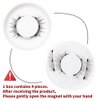 VSONYAN 2Pair Magnetic Eyelashes,Natural and Bushy, Reusable Magnetic Eyelashes with Applicator No Glue, magnetic lashes with applicator, Black